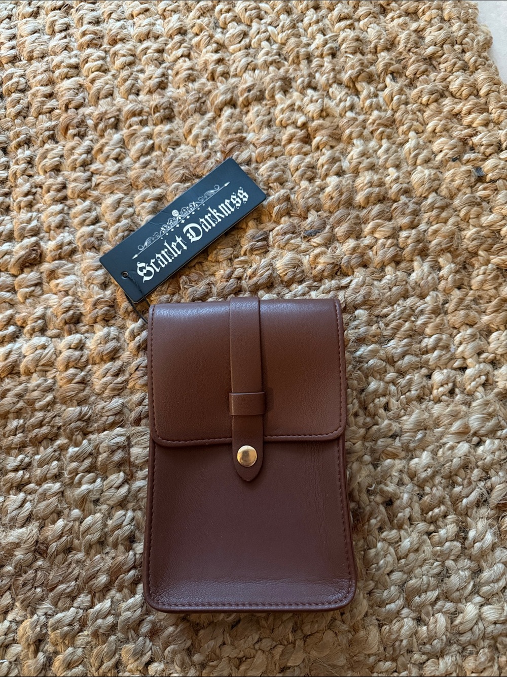 Brown Leather Pouch